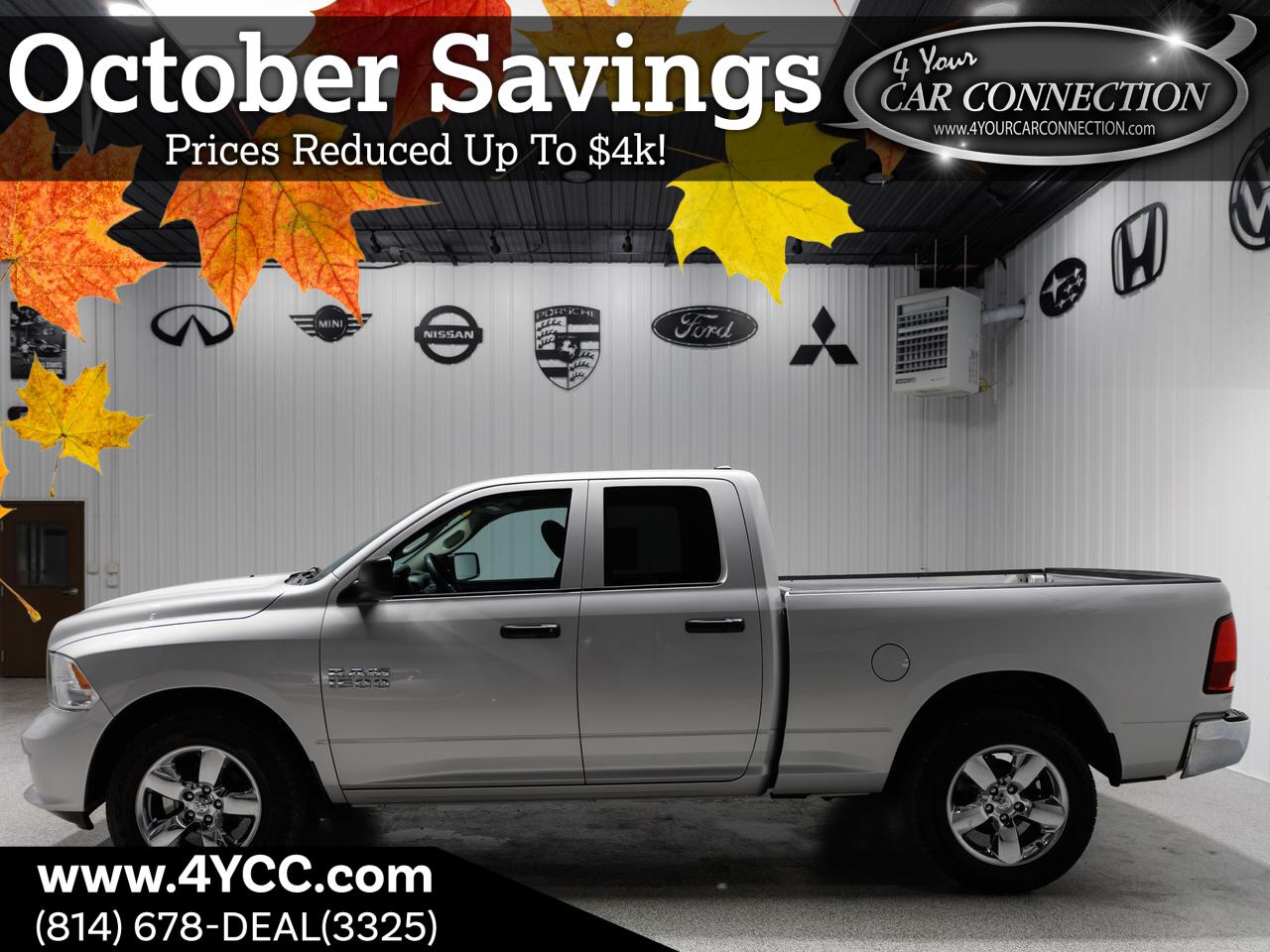 2018 RAM 1500 Ext. Cab Express 4WD Cranberry PA
