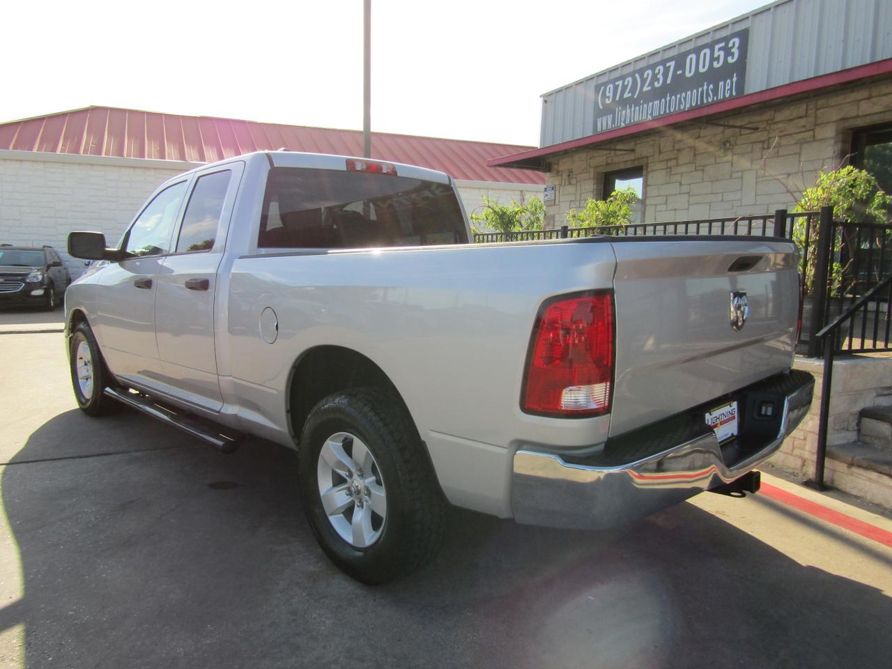 2018 RAM 1500 Tradesman 4x2 Quad Cab 64 Box Grand Prairie TX