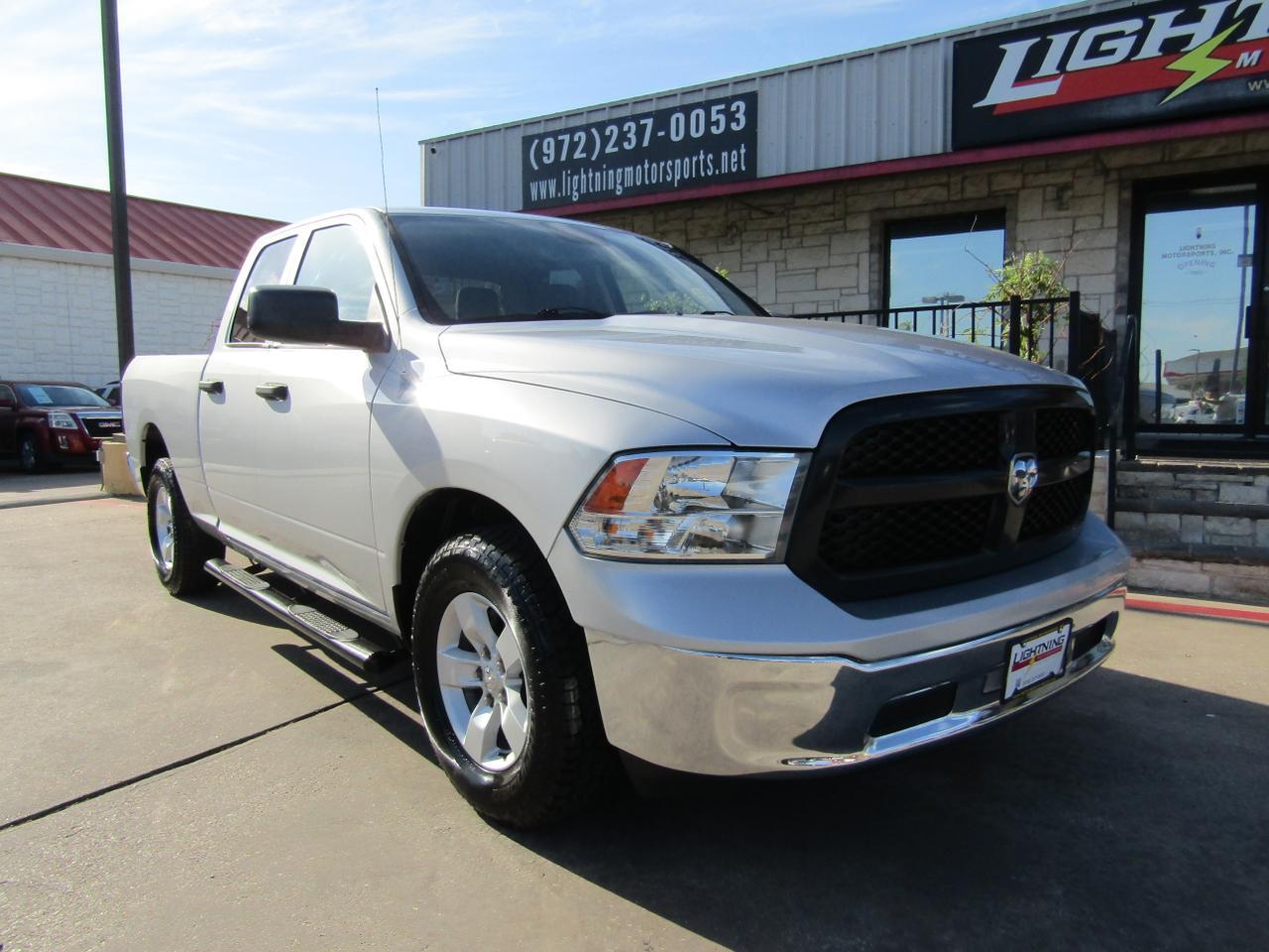 2018 RAM 1500 Tradesman 4x2 Quad Cab 64 Box Grand Prairie TX