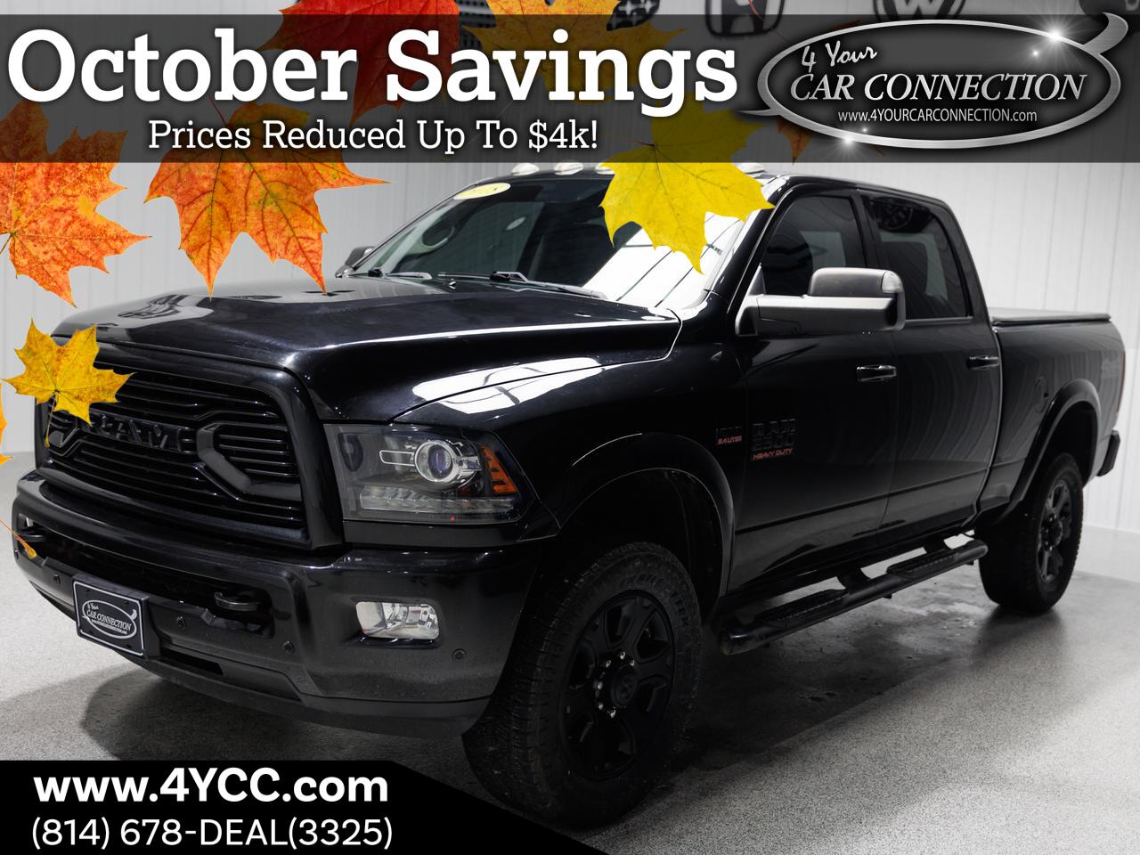 2018 RAM 2500 HD Laramie Crew Cab 4WD HEMI NAV Cranberry PA