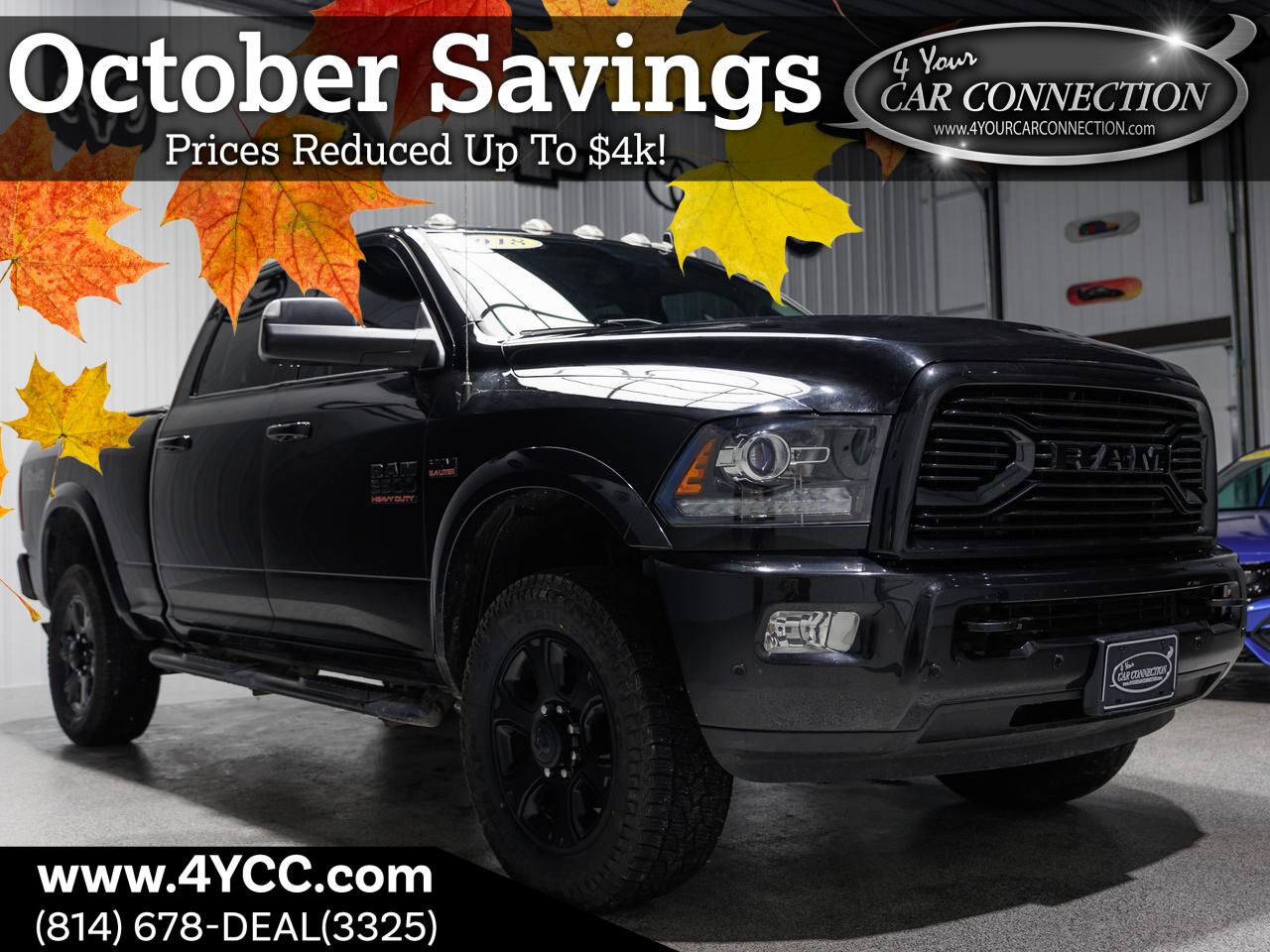 2018 RAM 2500 HD Laramie Crew Cab 4WD HEMI NAV Cranberry PA