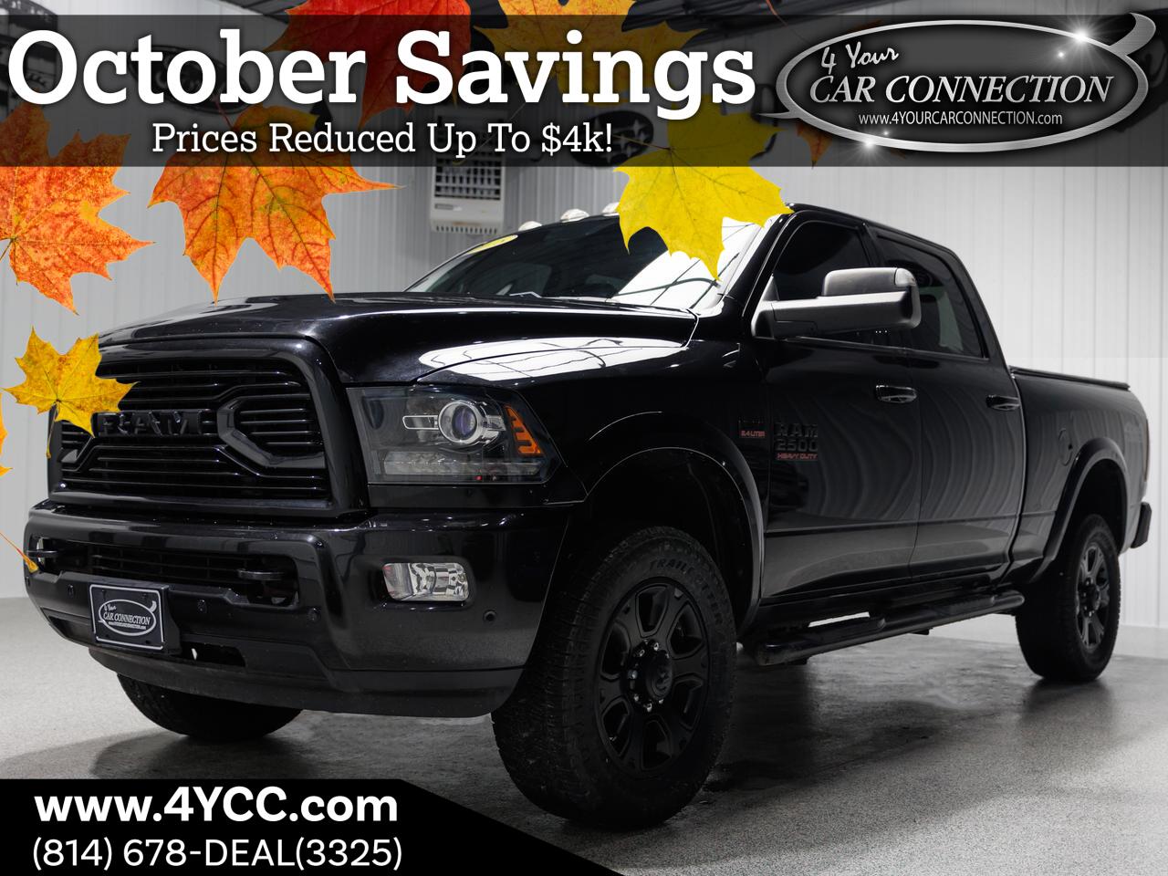 2018 RAM 2500 HD Laramie Crew Cab 4WD HEMI NAV Cranberry PA