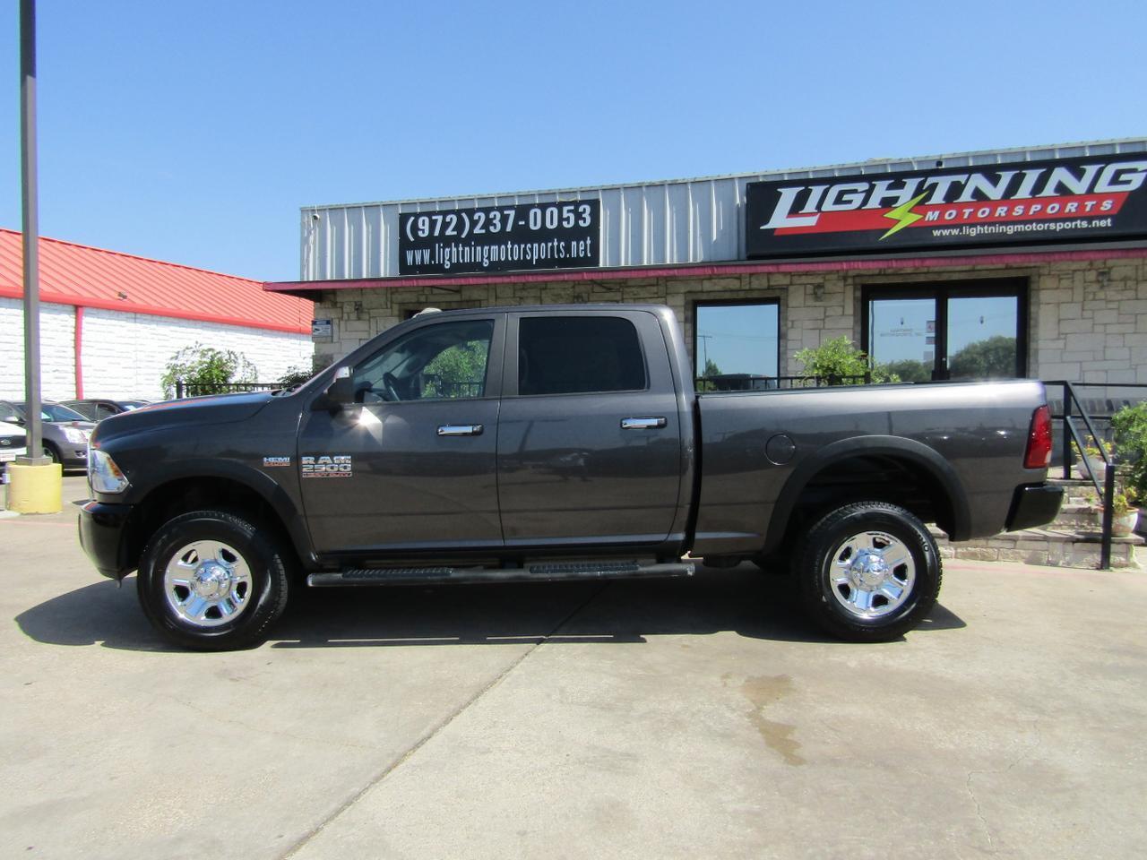 2018 RAM 2500 SLT 4x4 Crew Cab 64 Box Grand Prairie TX