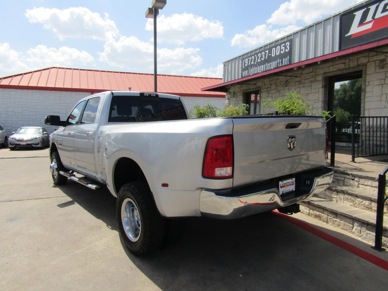 2018 RAM 3500 Big Horn 4x4 Crew Cab 8 Box Grand Prairie TX