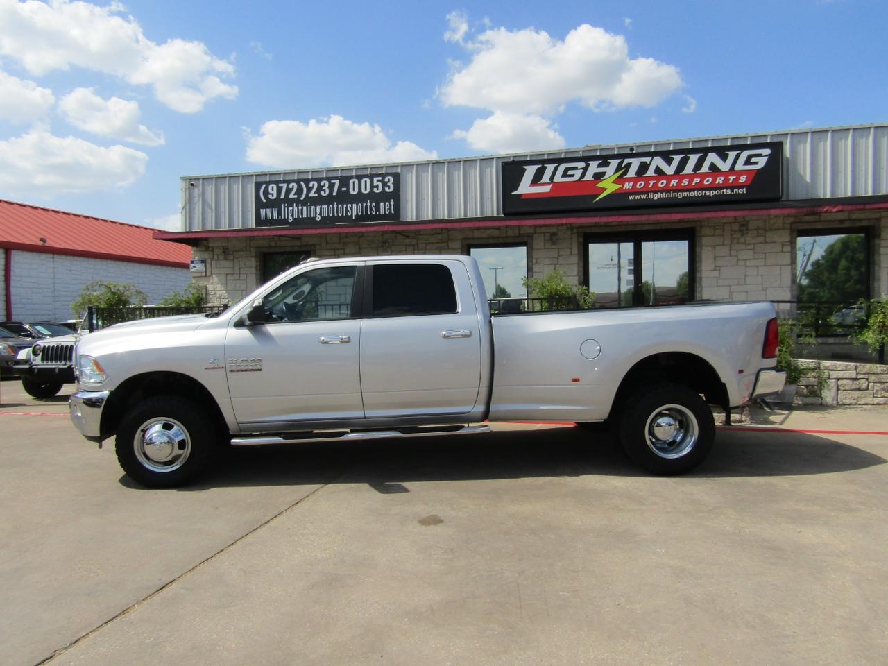 2018 RAM 3500 Big Horn 4x4 Crew Cab 8 Box Grand Prairie TX
