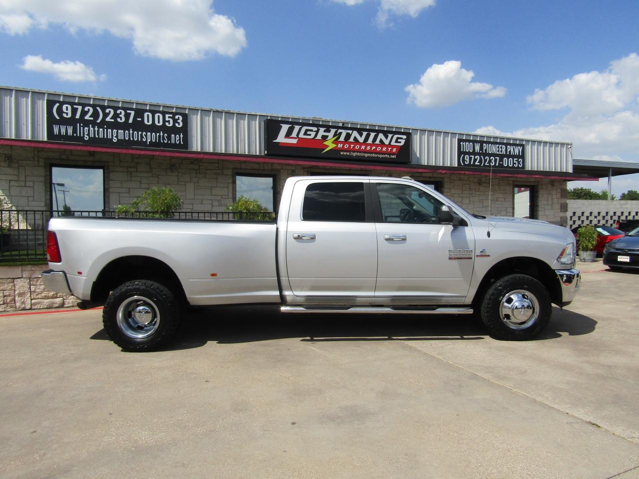 2018 RAM 3500 Big Horn 4x4 Crew Cab 8 Box Grand Prairie TX