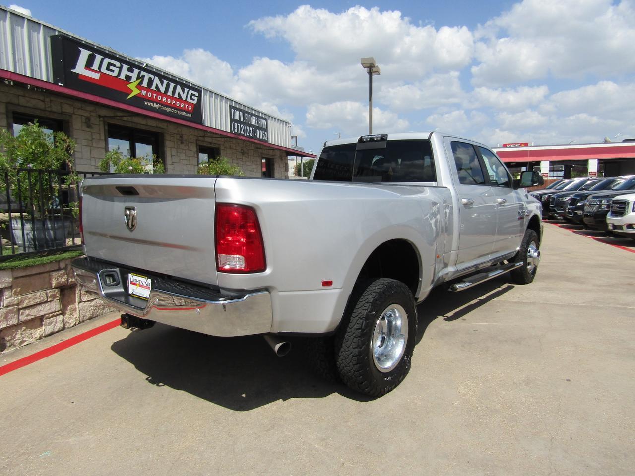 2018 RAM 3500 Big Horn 4x4 Crew Cab 8 Box Grand Prairie TX