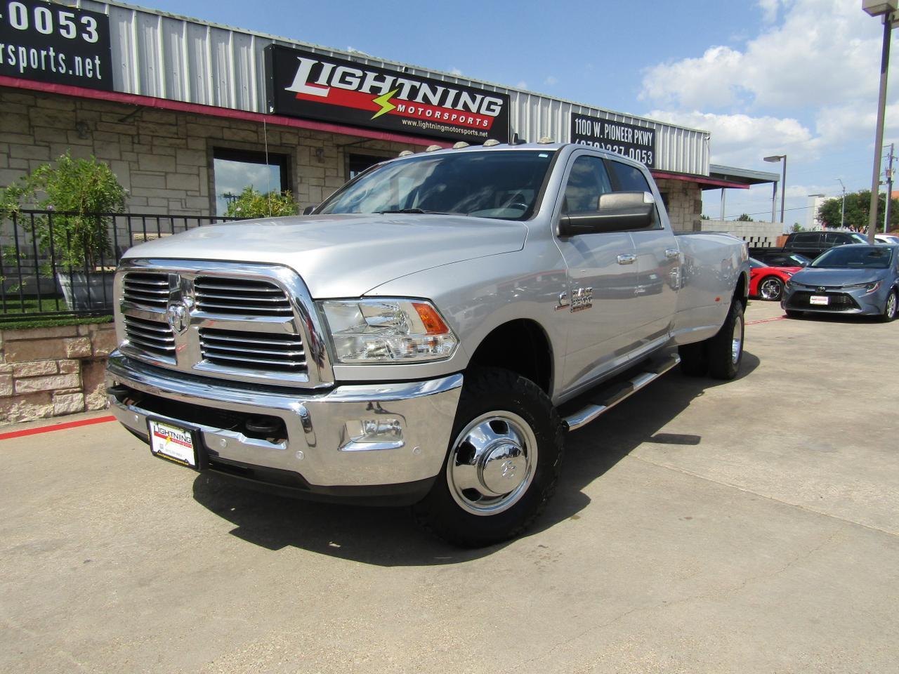 2018 RAM 3500 Big Horn 4x4 Crew Cab 8 Box Grand Prairie TX
