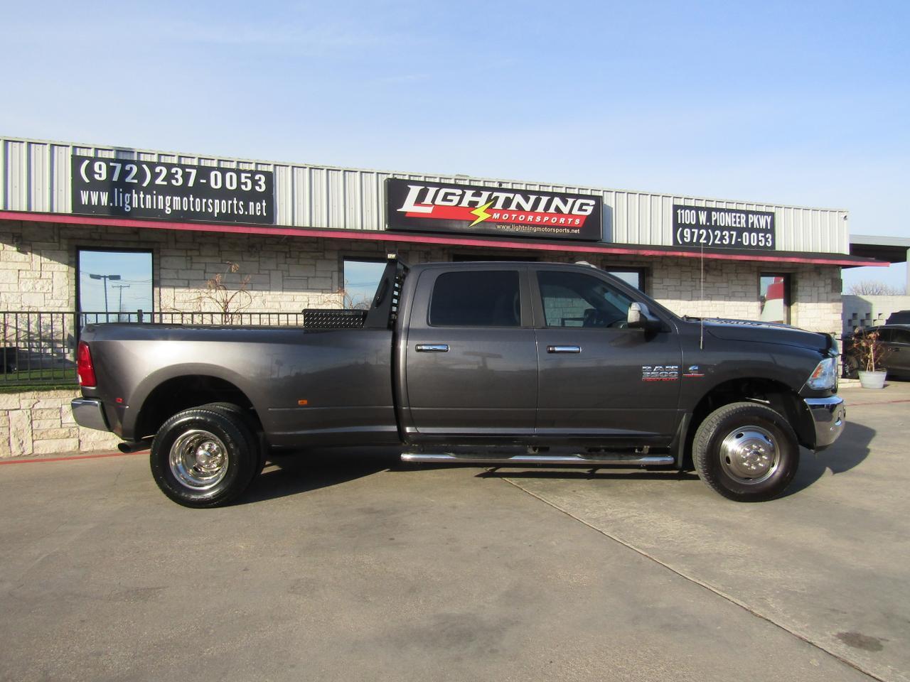 2018 RAM 3500 Big Horn 4x4 Crew Cab 8 Box Grand Prairie TX