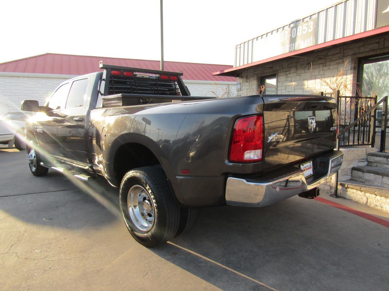 2018 RAM 3500 Big Horn 4x4 Crew Cab 8 Box Grand Prairie TX