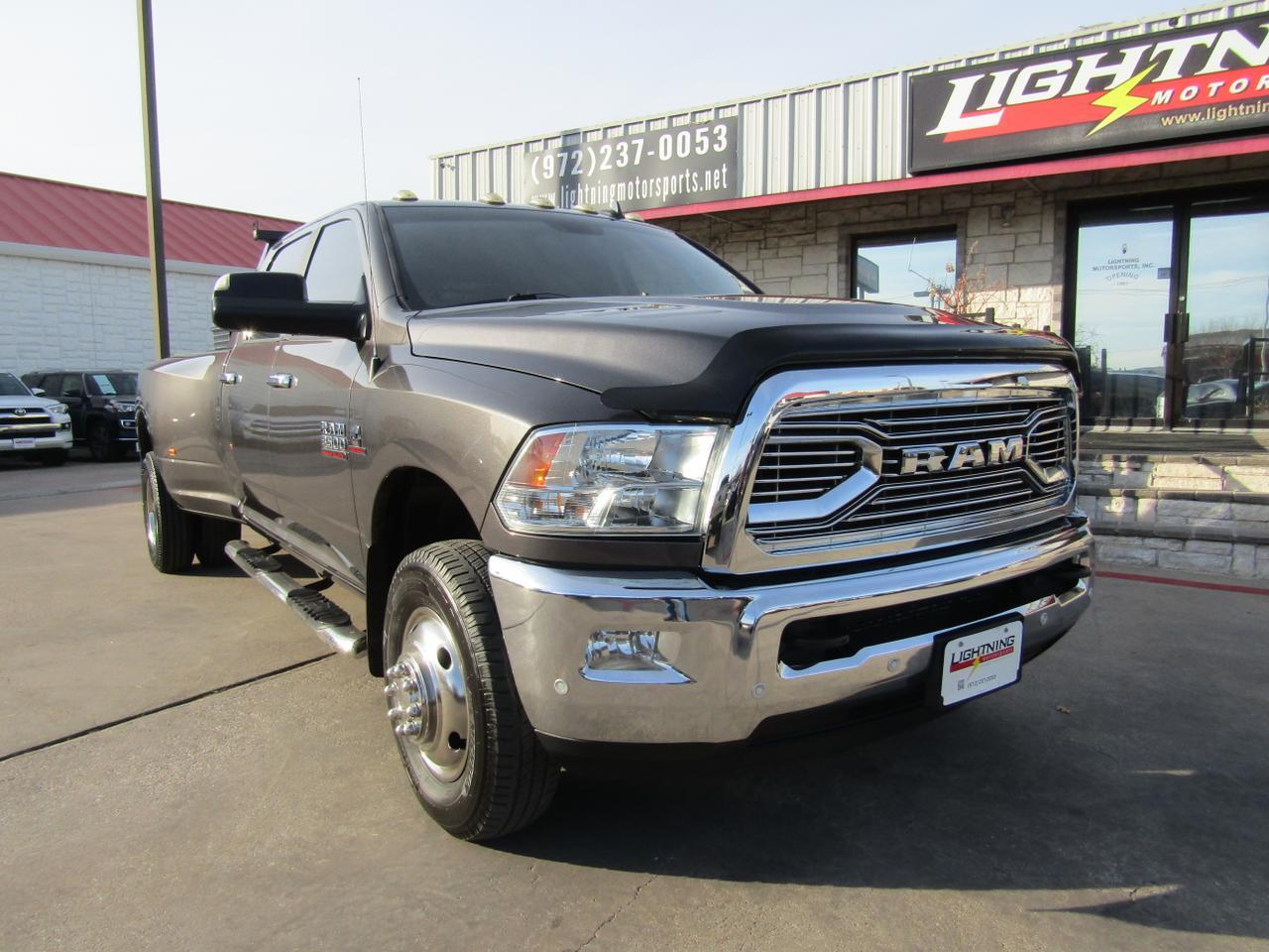 2018 RAM 3500 Big Horn 4x4 Crew Cab 8 Box Grand Prairie TX