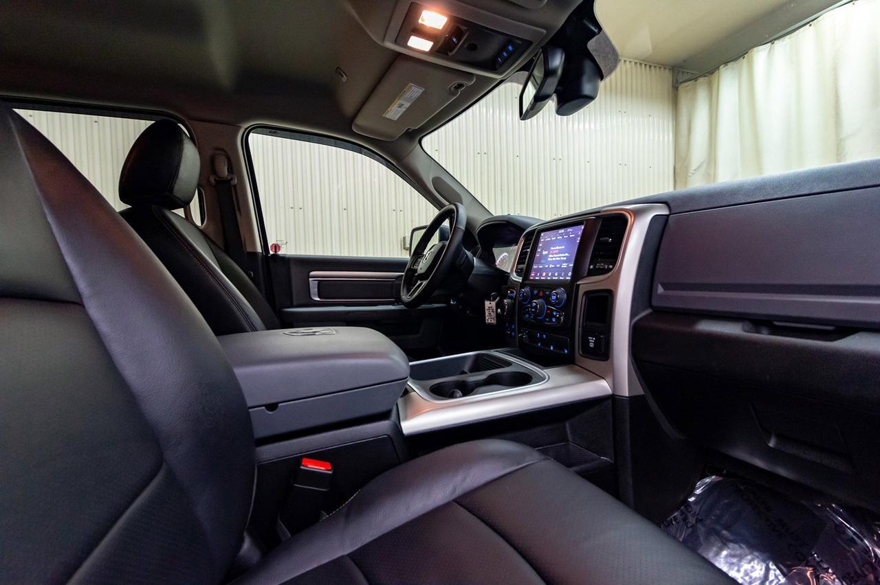 2018 Ram 1500 4x4 Crew Cab Big Horn Diesel Leather BCam Red Deer AB