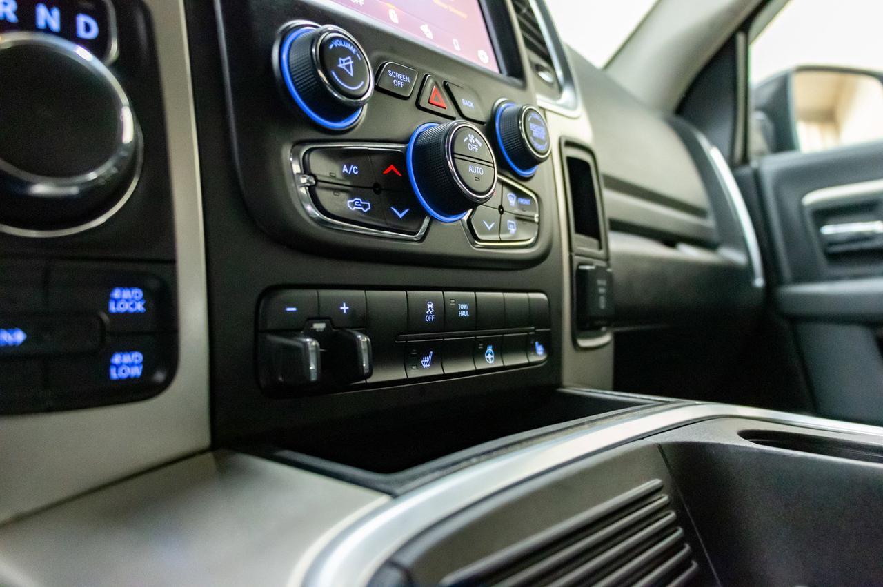 2018 Ram 1500 4x4 Crew Cab Big Horn Diesel Leather BCam Red Deer AB