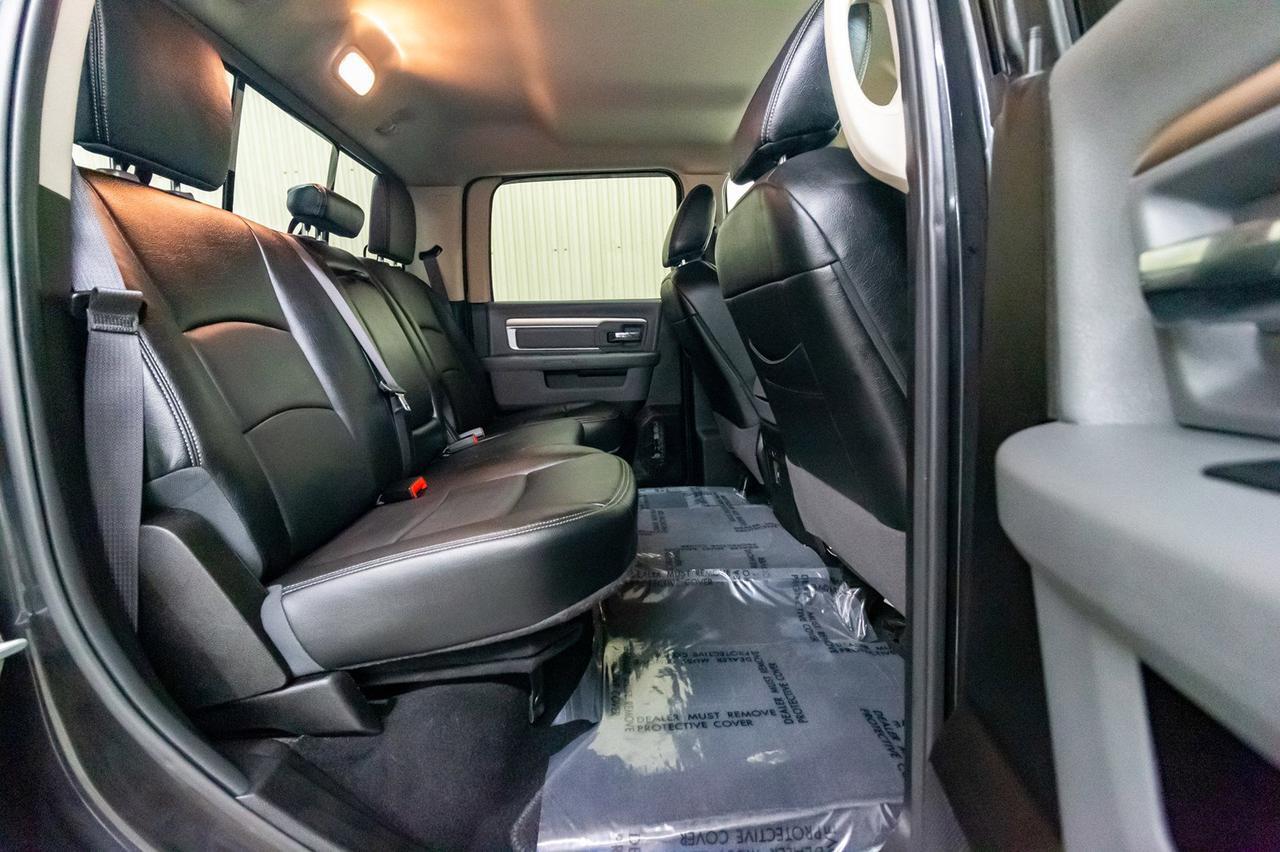 2018 Ram 1500 4x4 Crew Cab Big Horn Diesel Leather BCam Red Deer AB