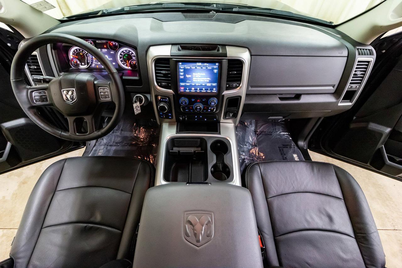 2018 Ram 1500 4x4 Crew Cab Big Horn Diesel Leather BCam Red Deer AB