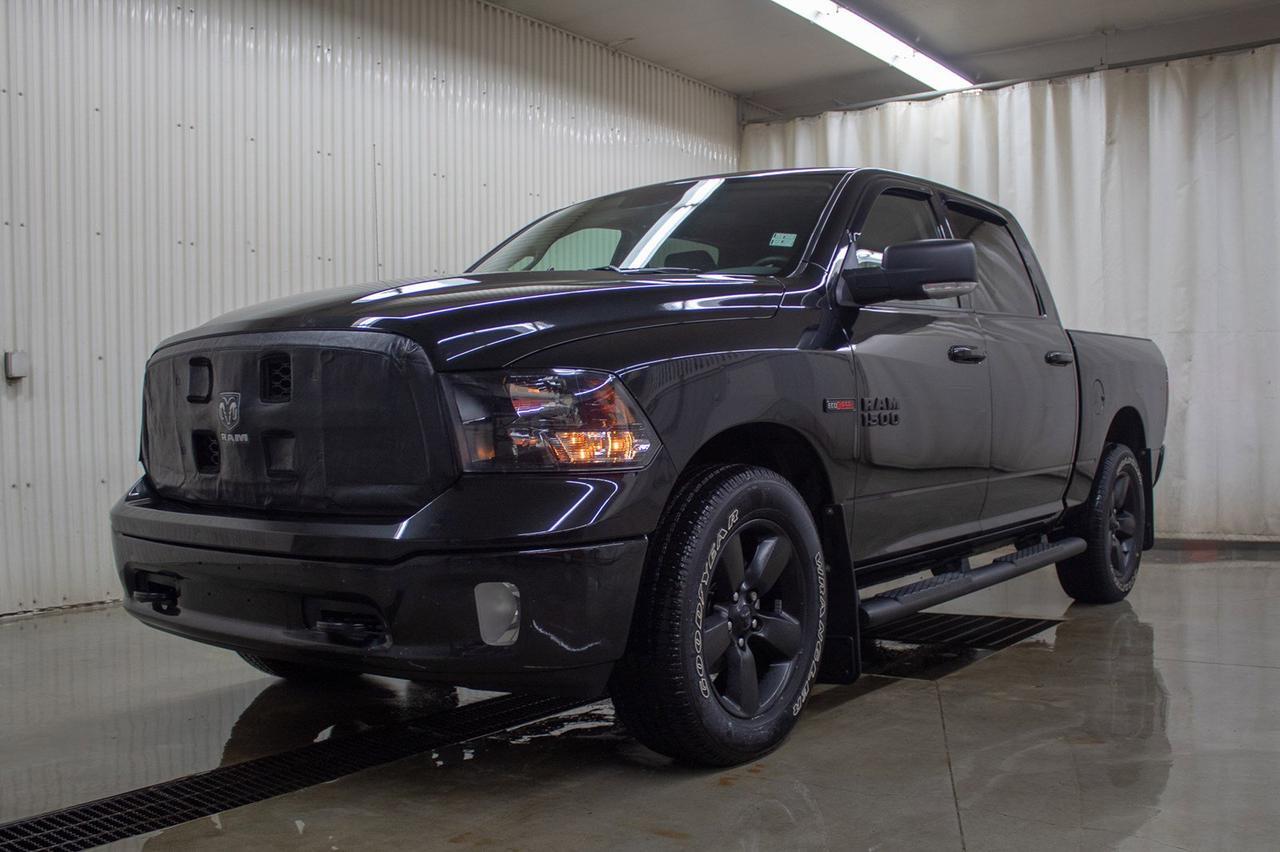 2018 Ram 1500 4x4 Crew Cab Big Horn Leather Roof Nav Diesel Red Deer AB