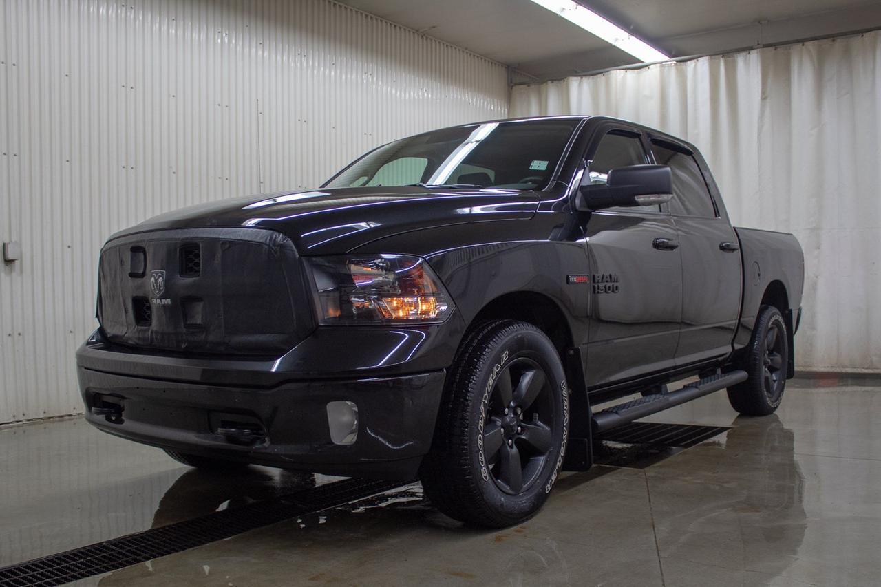 2018 Ram 1500 4x4 Crew Cab Big Horn Leather Roof Nav Diesel Red Deer AB
