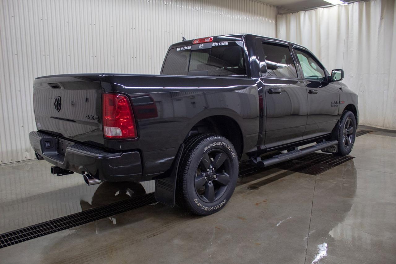 2018 Ram 1500 4x4 Crew Cab Big Horn Leather Roof Nav Diesel Red Deer AB