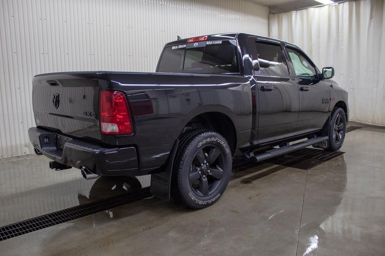 2018 Ram 1500 4x4 Crew Cab Big Horn Leather Roof Nav Diesel Red Deer AB
