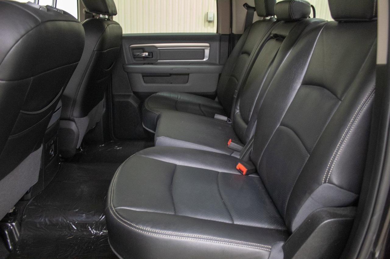 2018 Ram 1500 4x4 Crew Cab Big Horn Leather Roof Nav Diesel Red Deer AB