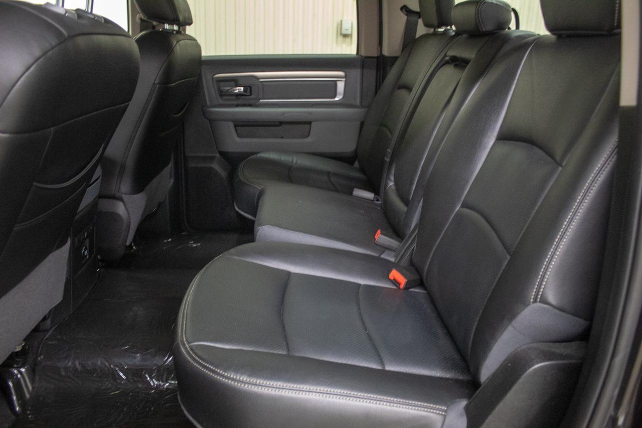 2018 Ram 1500 4x4 Crew Cab Big Horn Leather Roof Nav Diesel Red Deer AB