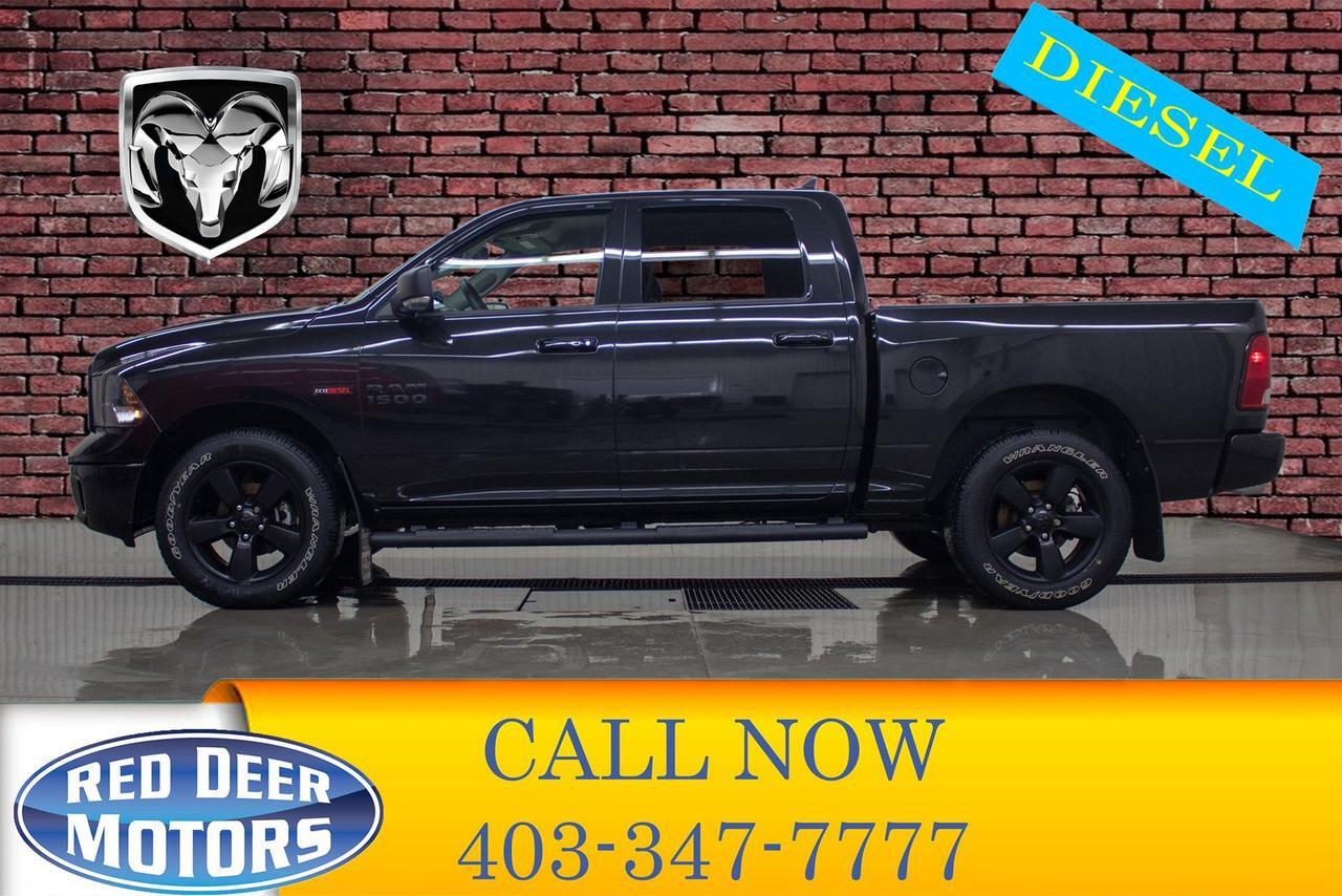 2018 Ram 1500 4x4 Crew Cab Big Horn Leather Roof Nav Diesel