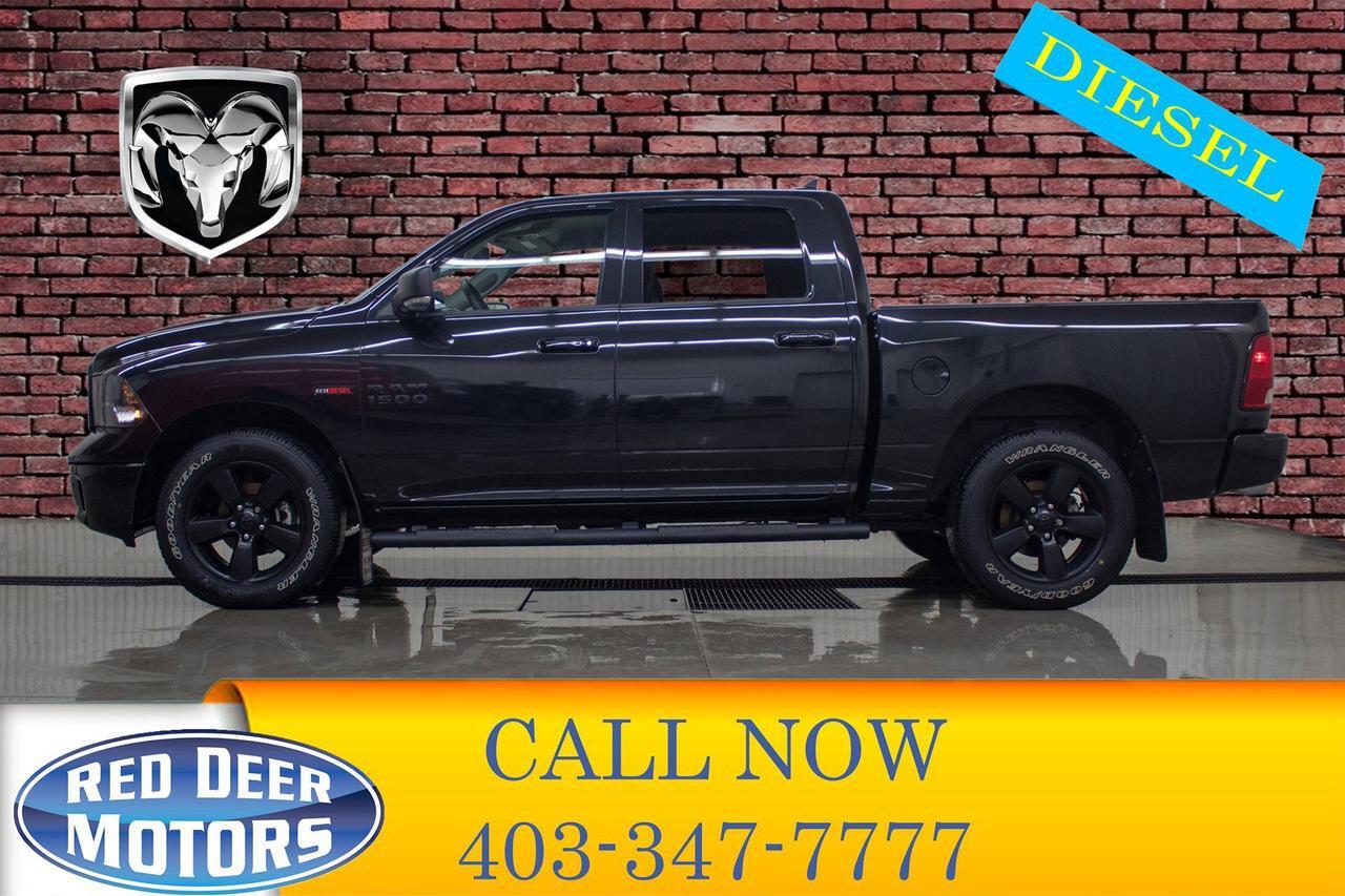 2018 Ram 1500 4x4 Crew Cab Big Horn Leather Roof Nav Diesel