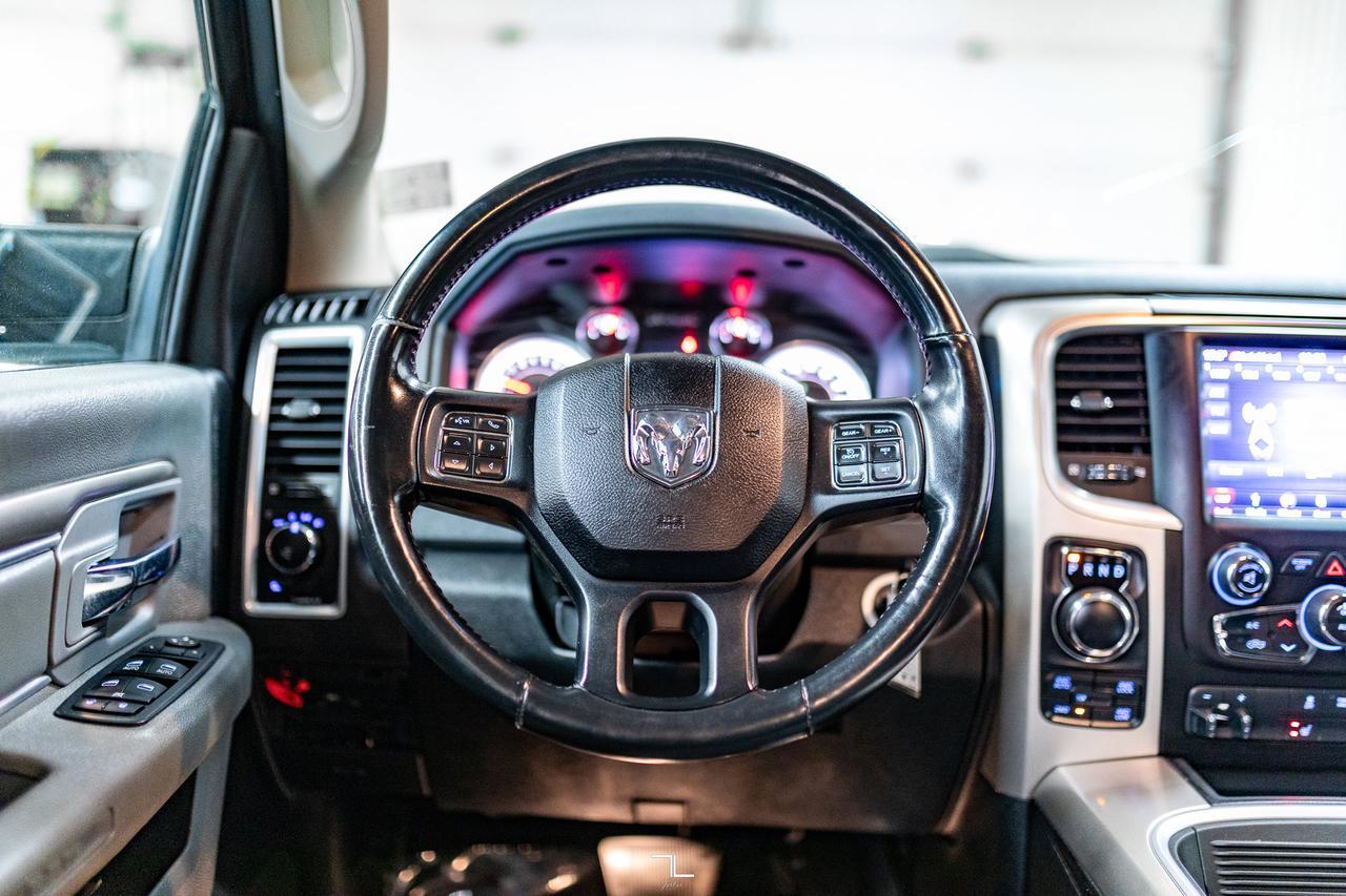 2018 Ram 1500 4x4 Crew Cab Big Horn PSeat BCam Red Deer AB