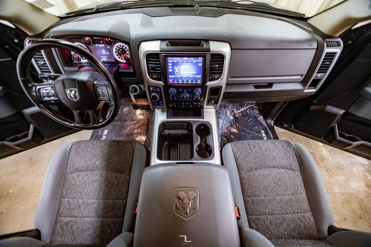 2018 Ram 1500 4x4 Crew Cab Big Horn PSeat BCam Red Deer AB