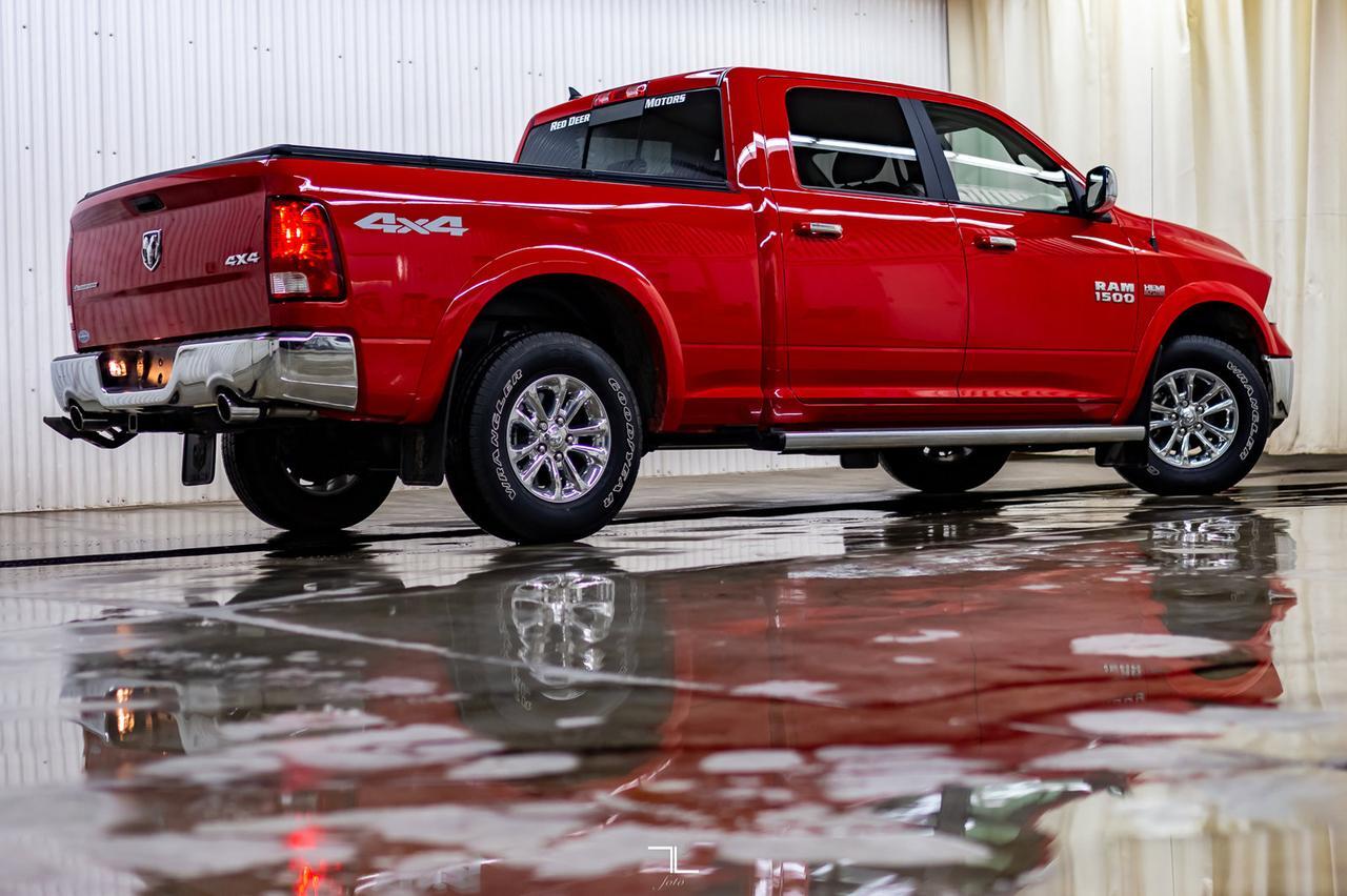 2018 Ram 1500 4x4 Crew Cab Harvest Edition Longbox Nav BCam Red Deer AB