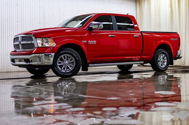 2018 Ram 1500 4x4 Crew Cab Harvest Edition Longbox Nav BCam Red Deer AB