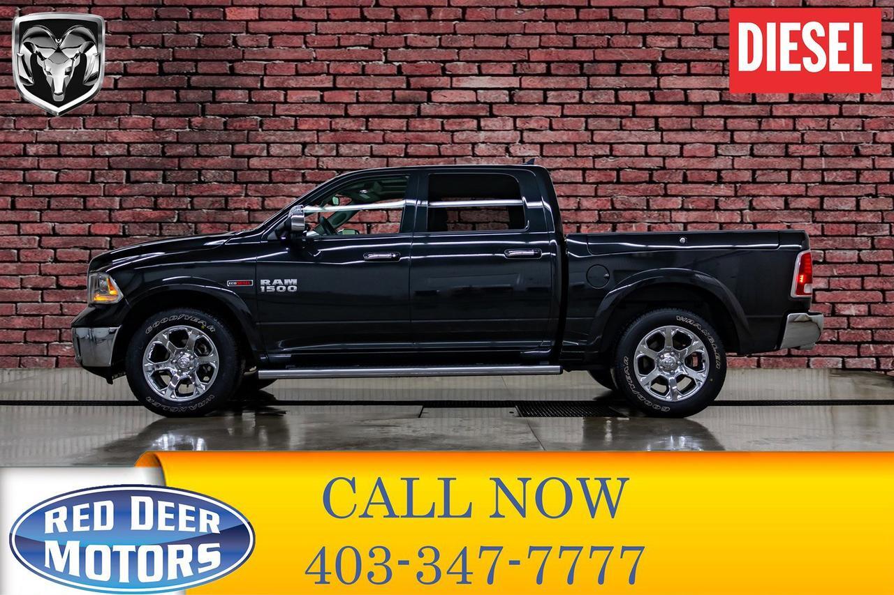 2018 Ram 1500 4x4 Crew Cab Laramie EcoDiesel Leather Roof Nav