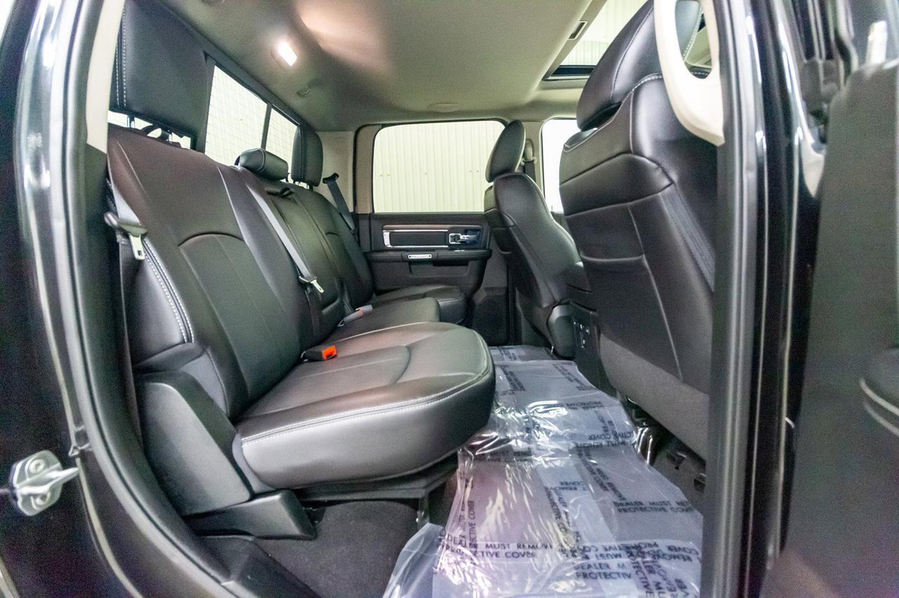 2018 Ram 1500 4x4 Crew Cab Laramie EcoDiesel Leather Roof Nav Red Deer AB