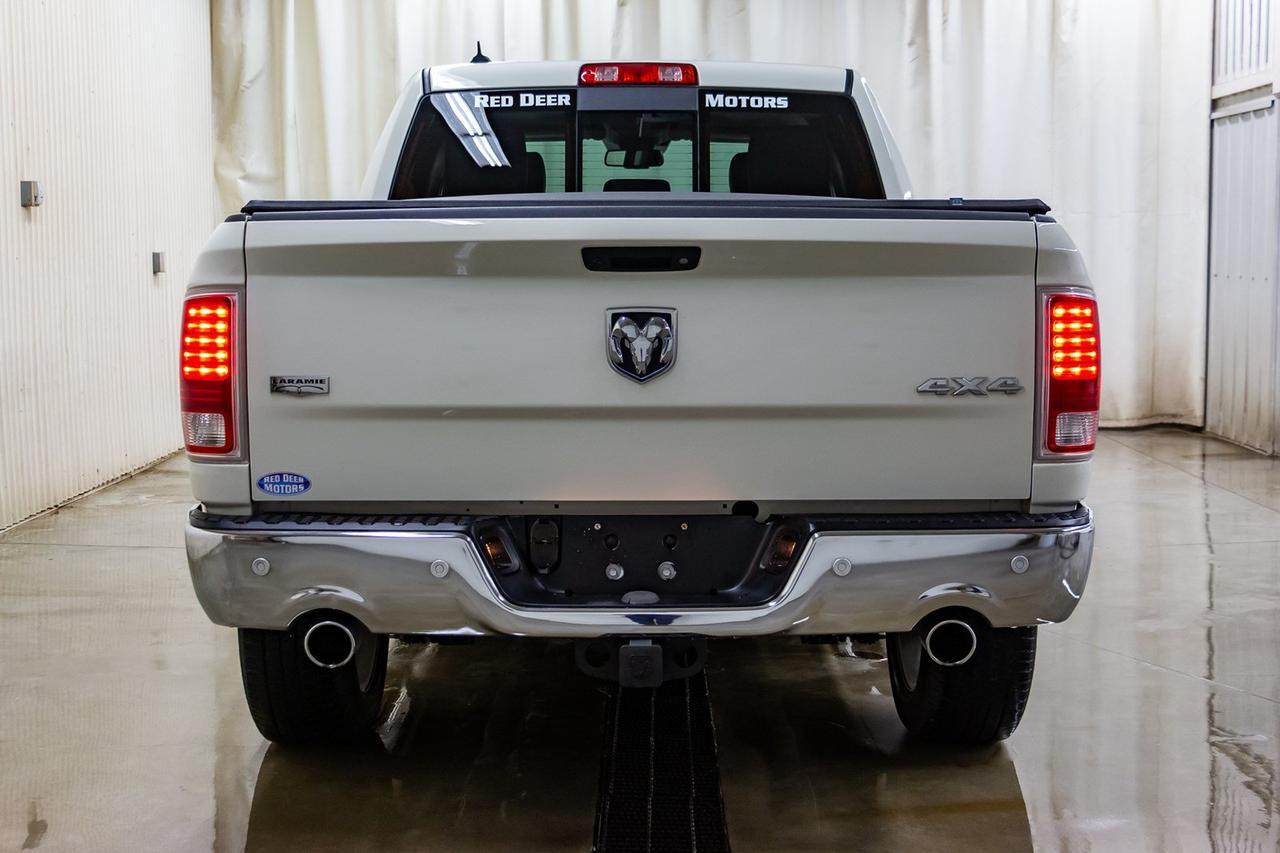 2018 Ram 1500 4x4 Crew Cab Laramie Leather Roof Red Deer AB