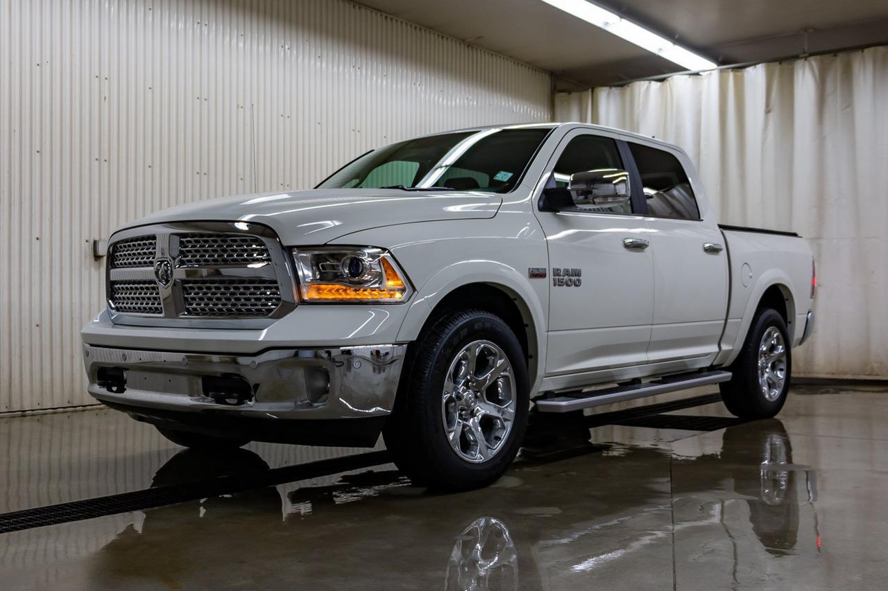2018 Ram 1500 4x4 Crew Cab Laramie Leather Roof Red Deer AB