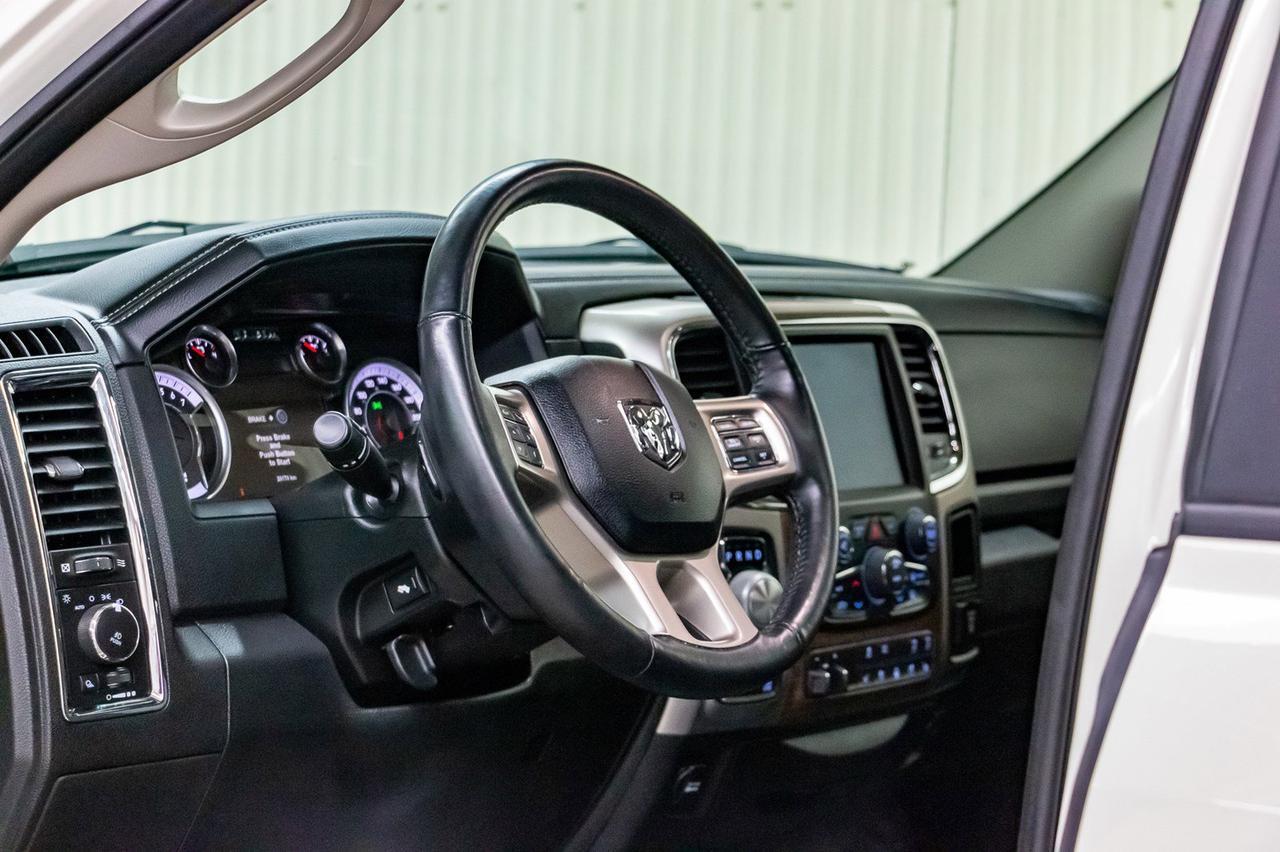 2018 Ram 1500 4x4 Crew Cab Laramie Leather Roof Red Deer AB