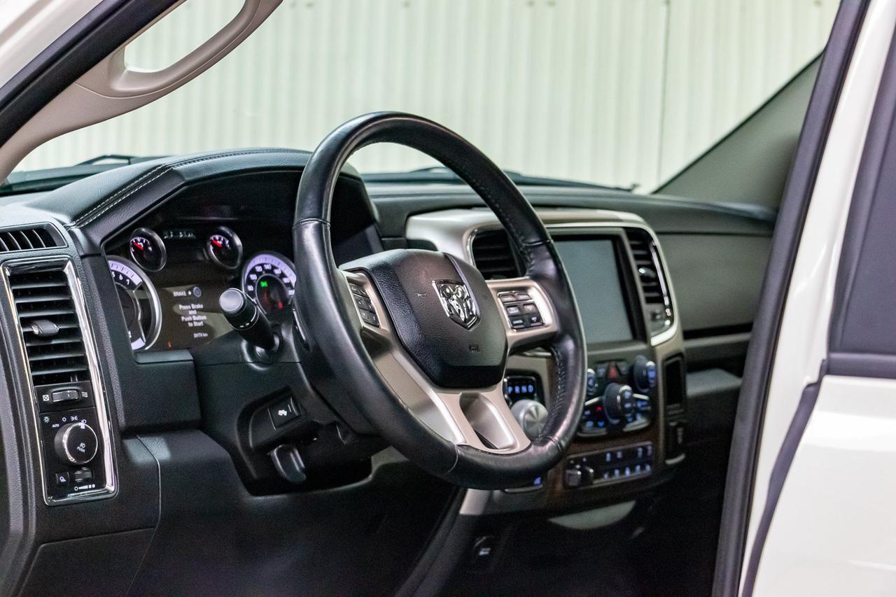 2018 Ram 1500 4x4 Crew Cab Laramie Leather Roof Red Deer AB