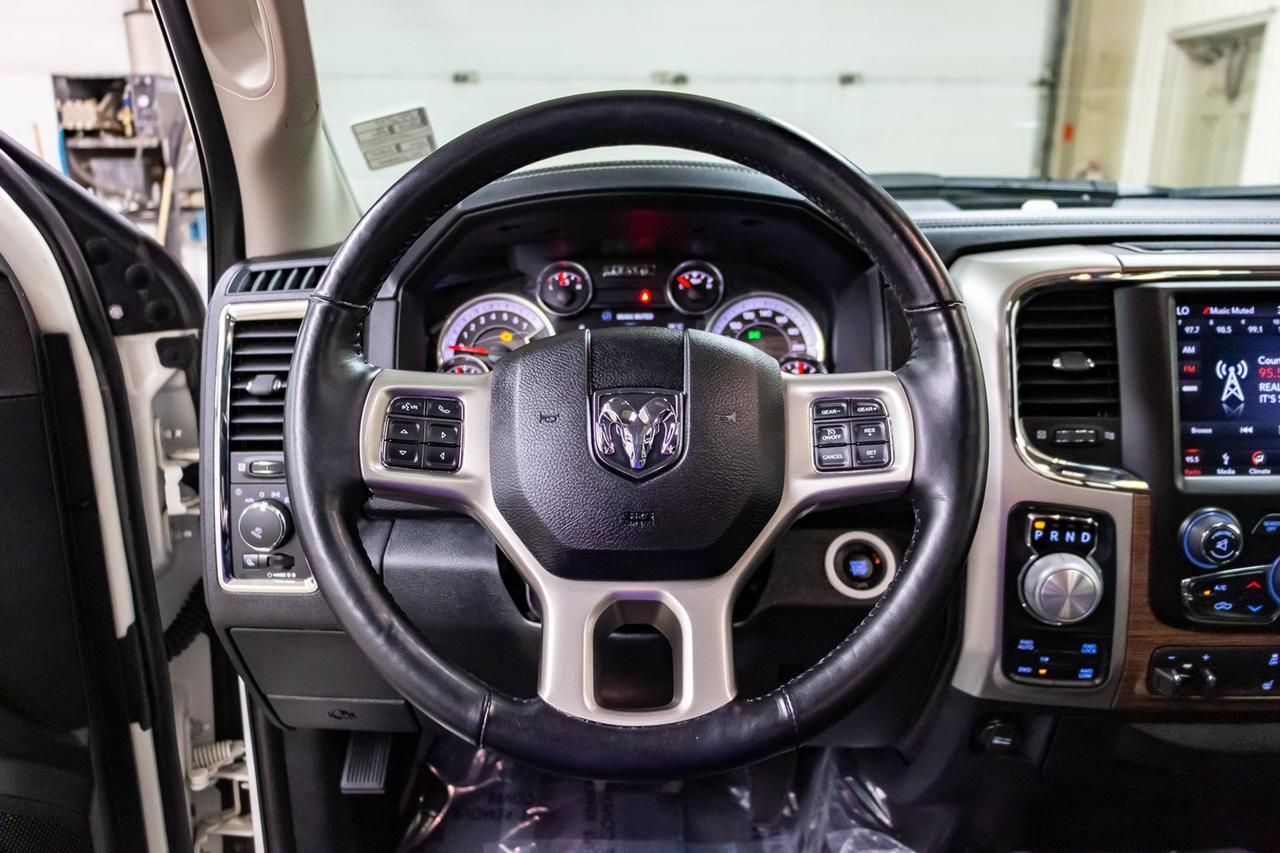 2018 Ram 1500 4x4 Crew Cab Laramie Leather Roof Red Deer AB