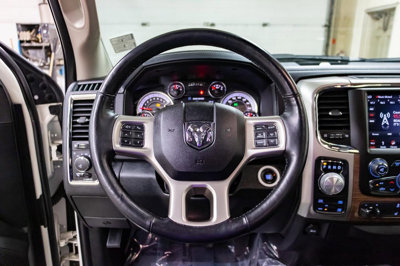 2018 Ram 1500 4x4 Crew Cab Laramie Leather Roof Red Deer AB