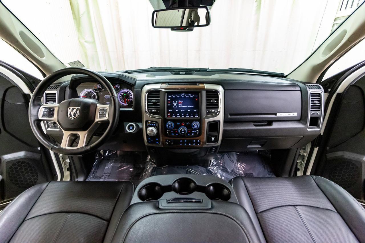 2018 Ram 1500 4x4 Crew Cab Laramie Leather Roof Red Deer AB