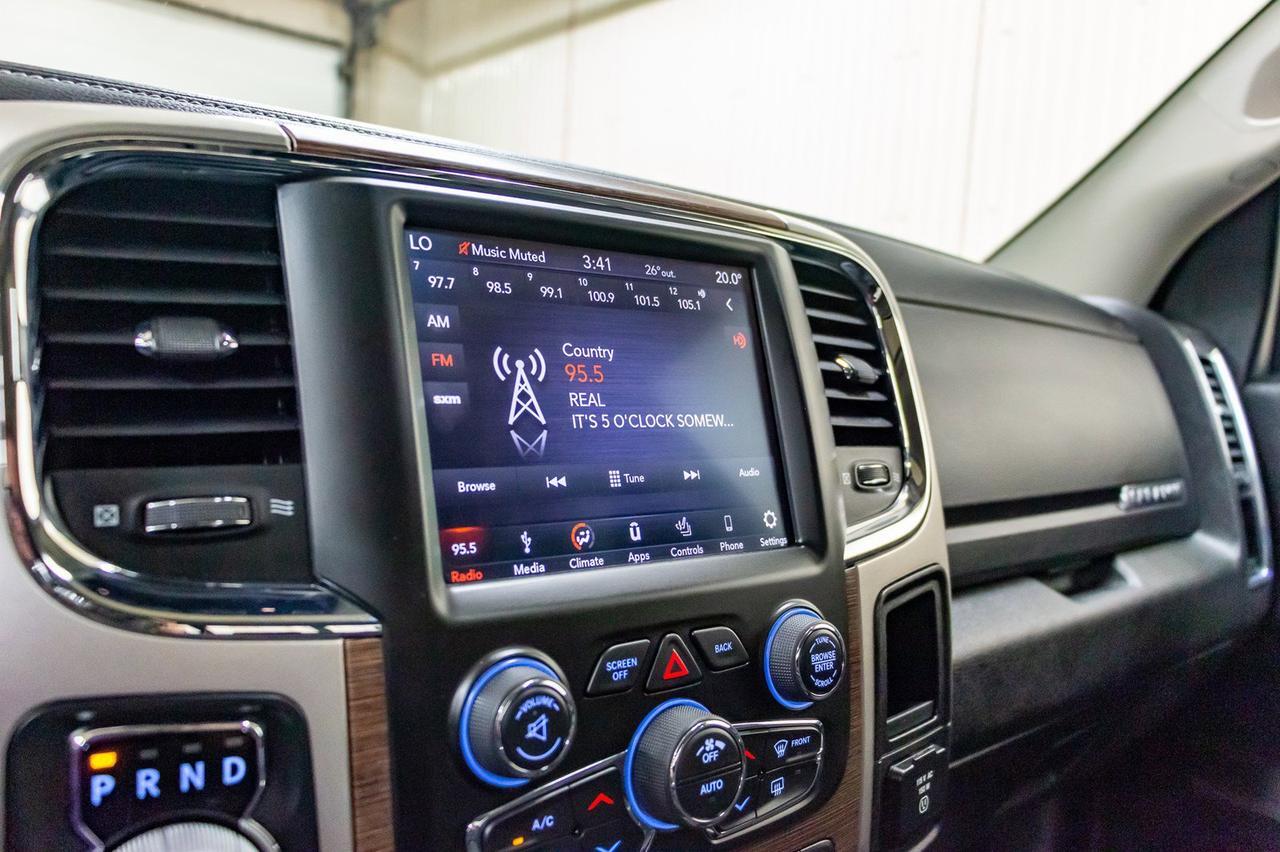 2018 Ram 1500 4x4 Crew Cab Laramie Leather Roof Red Deer AB