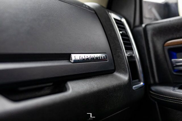 2018 Ram 1500 4x4 Crew Cab Laramie Longbox Leather Roof Nav BCam Red Deer AB