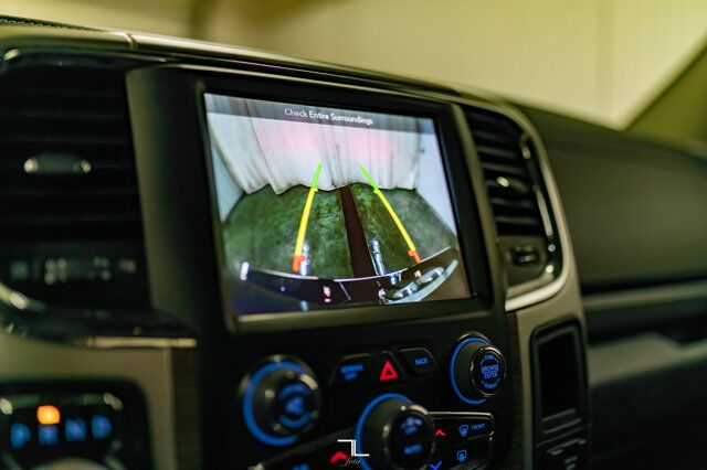 2018 Ram 1500 4x4 Crew Cab Laramie Longbox Leather Roof Nav BCam Red Deer AB