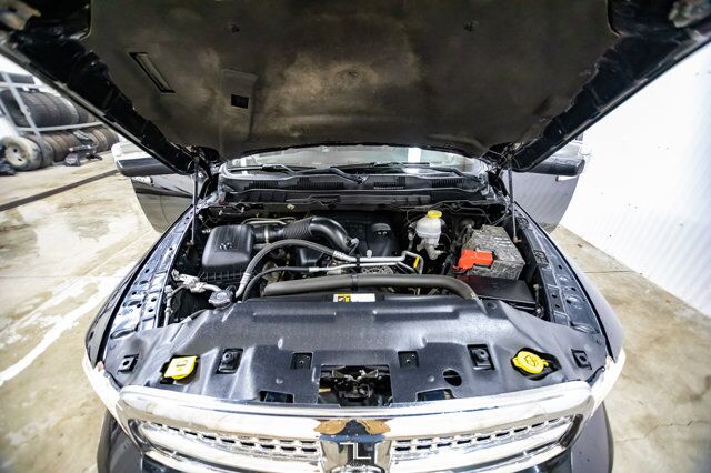 2018 Ram 1500 4x4 Crew Cab Laramie Longbox Leather Roof Nav BCam Red Deer AB