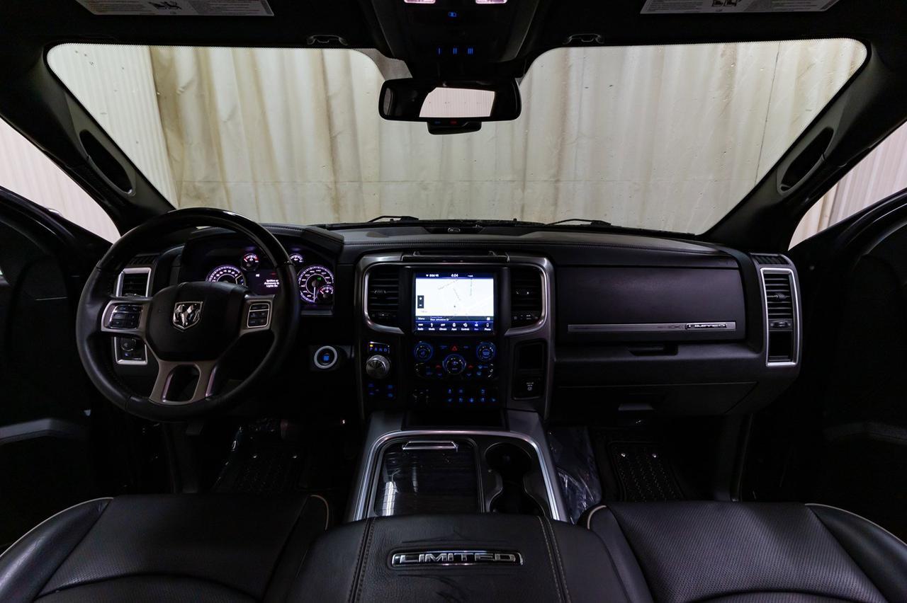 2018 Ram 1500 4x4 Crew Cab Limited Leather Roof Nav Red Deer AB