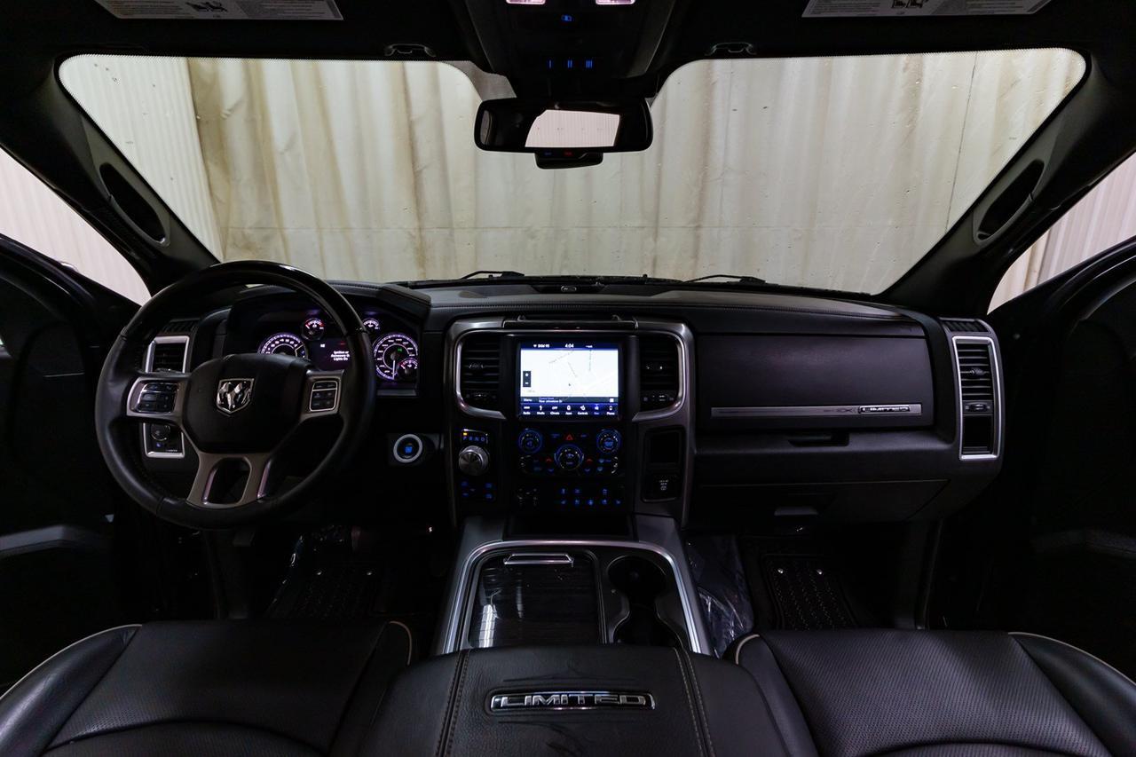 2018 Ram 1500 4x4 Crew Cab Limited Leather Roof Nav Red Deer AB