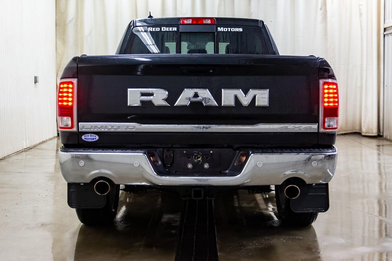2018 Ram 1500 4x4 Crew Cab Limited Leather Roof Nav Red Deer AB