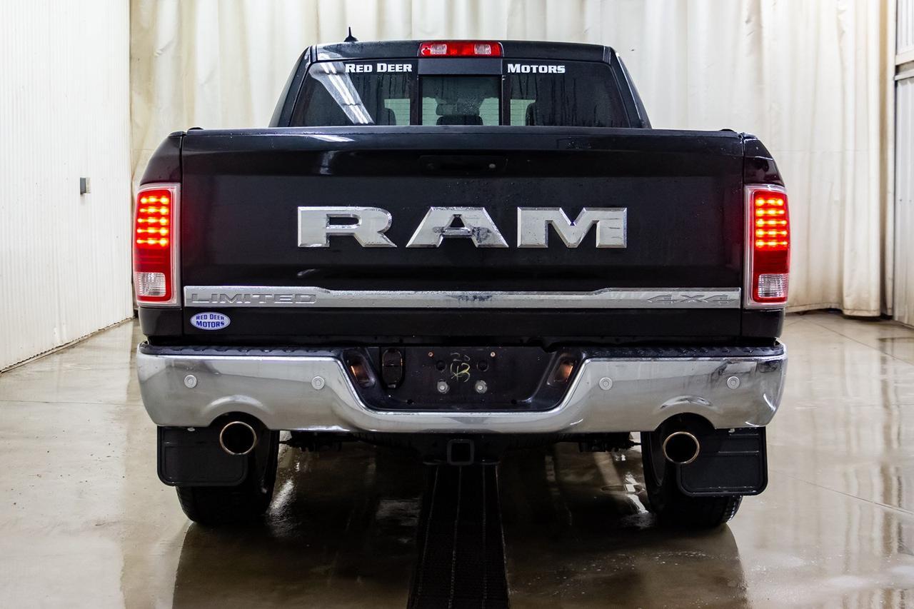 2018 Ram 1500 4x4 Crew Cab Limited Leather Roof Nav Red Deer AB