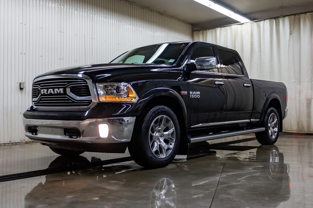 2018 Ram 1500 4x4 Crew Cab Limited Leather Roof Nav Red Deer AB
