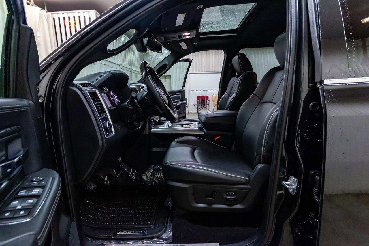 2018 Ram 1500 4x4 Crew Cab Limited Leather Roof Nav Red Deer AB